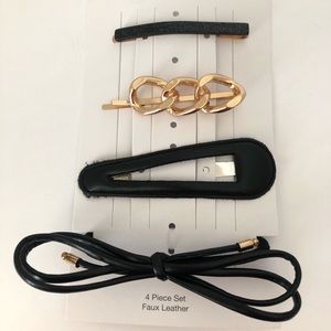 4 Piece Set Hair clips Size OS